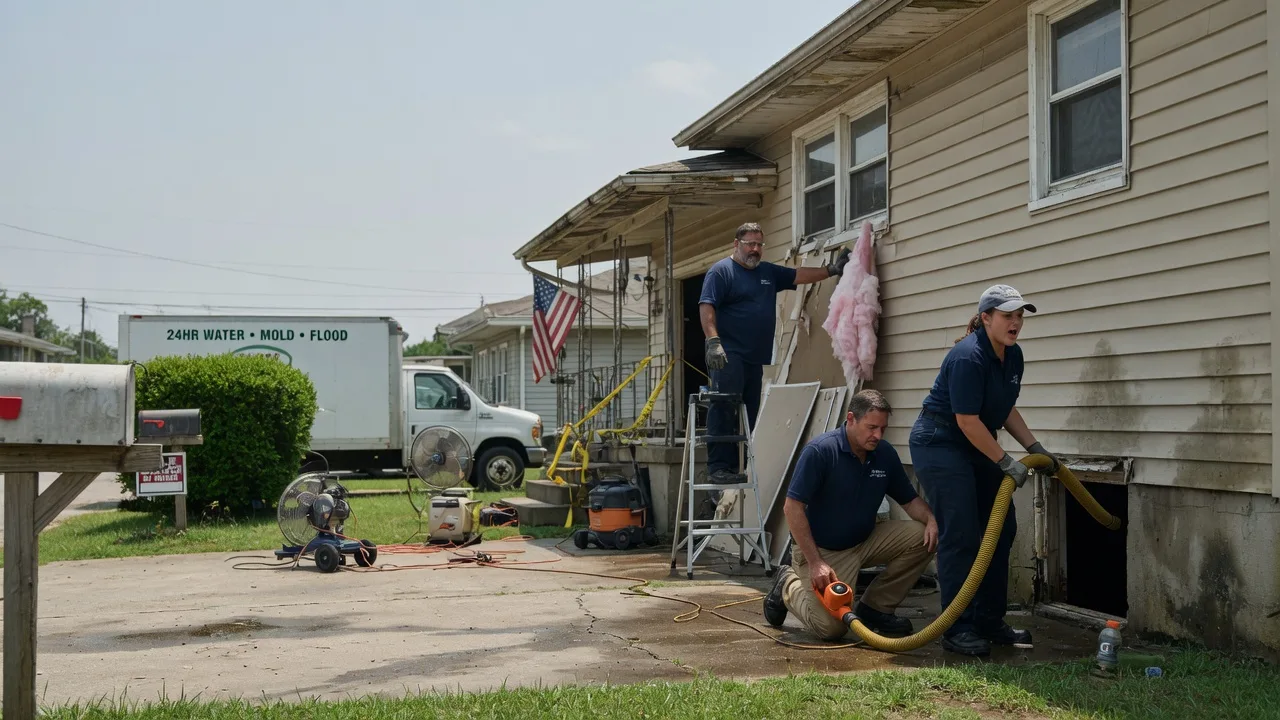 Water Damage Repair in Stem, NC near me